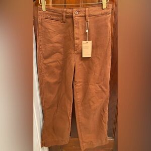 NWT Quince high-rise wide leg pants